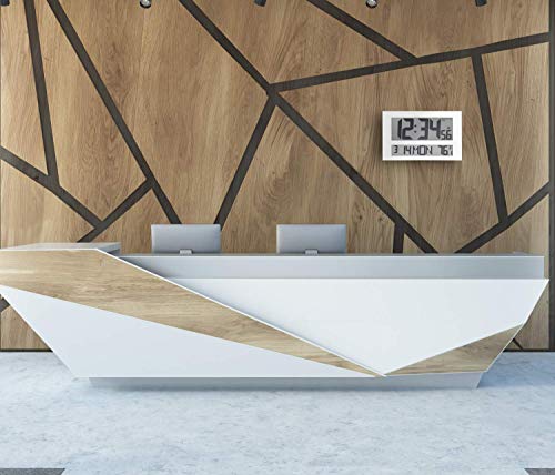 image for Marathon Commercial Grade Jumbo Atomic Wall Clock with 6 Time Zones, I