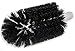 SPARTA 4014600 Plastic Floor Drain Brush, Drain Cleaning Brush With Female Thread For Drain Cleaning, 3 Inches, Black