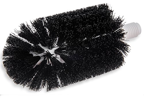 Carlisle 4014600 Sparta Floor Drain Brush Only, 3" Bristle Diameter, Black