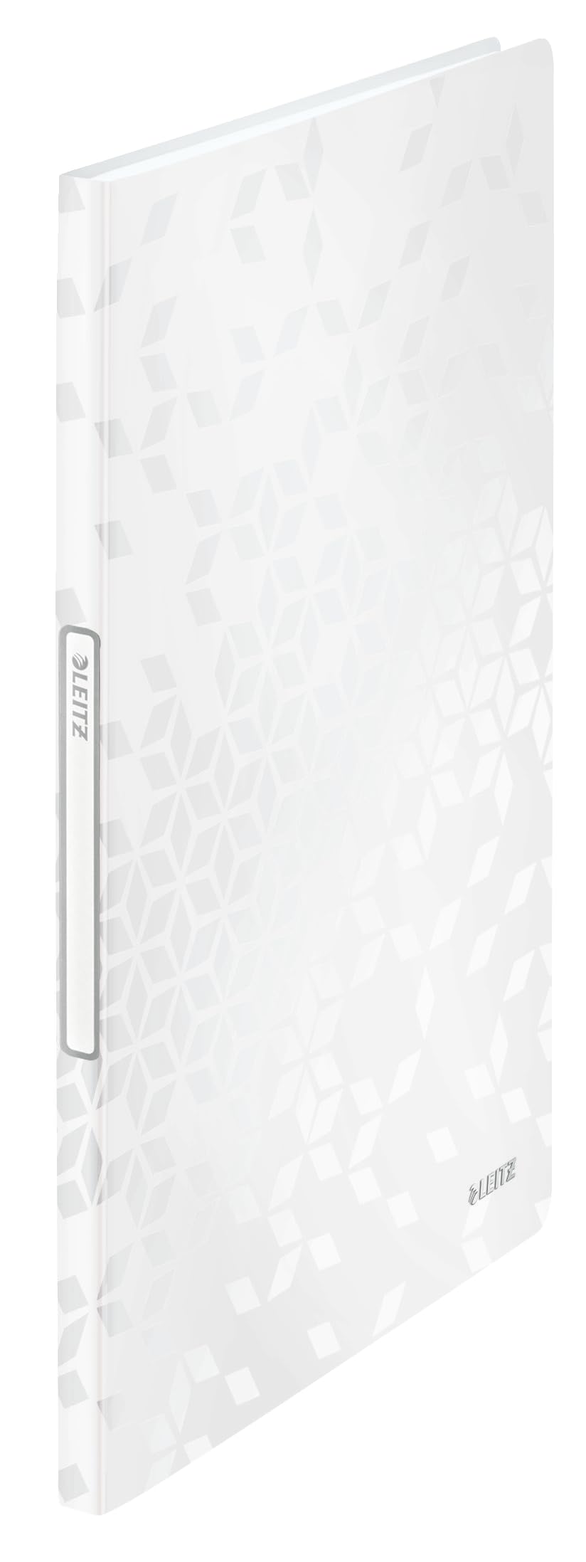 Leitz A4 Display Book, 20 Pockets, 40 Sheet Capacity, Transparent Pockets, White, WOW Range, 46310001