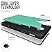 OnePlus 3T / OnePlus 3 Case, TUDIA Slim-Fit Heavy Duty [Merge] Extreme Protection/Rugged but Slim Dual Layer Case for OnePlus 3T, OnePlus 3 (Mint)