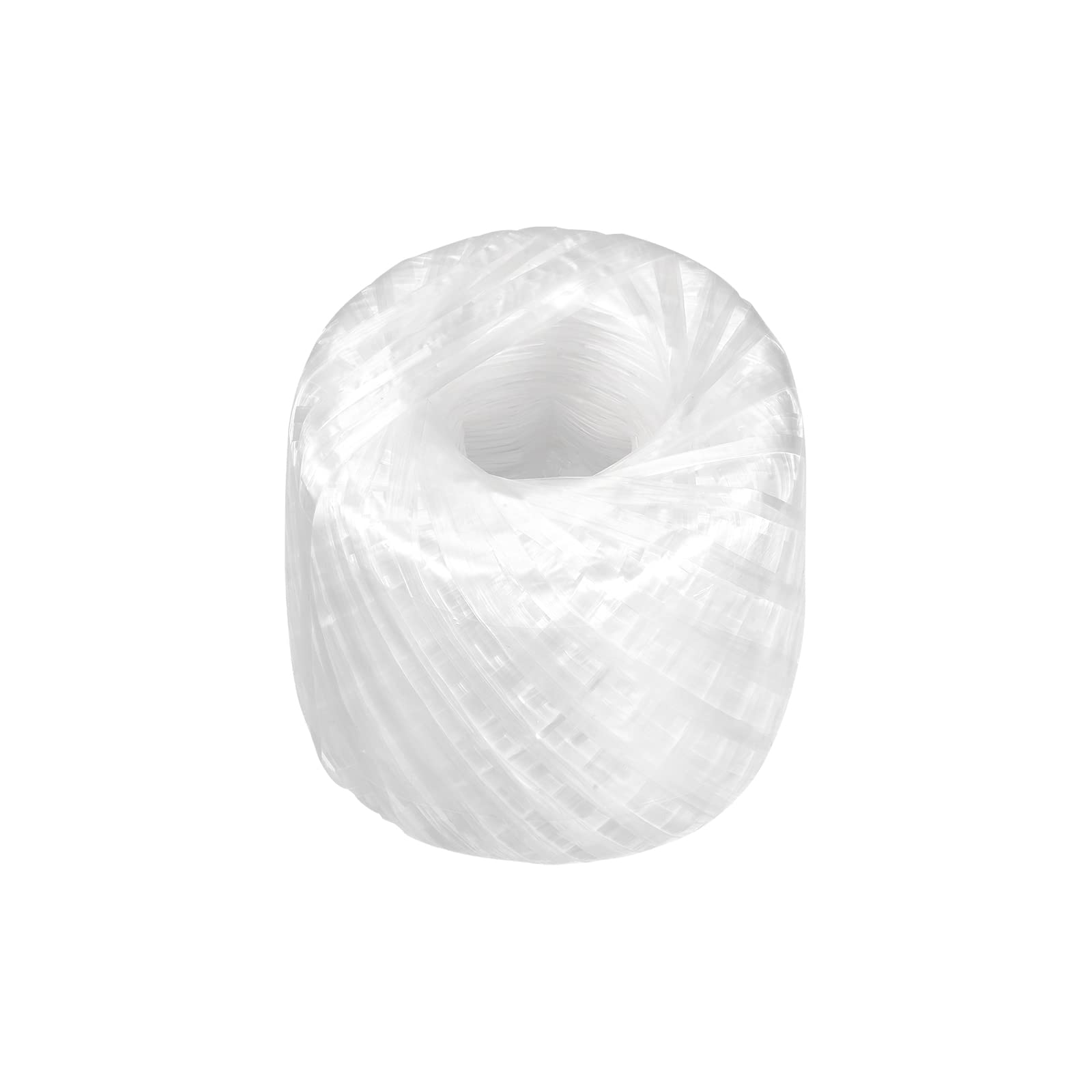 Rebower Polyester Nylon Rope [for Book Packing DIY]-250m/820ft / 1Roll White