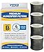 VEVA 4 Pack Premium Humidifier Filters Replacement for Holmes Filter B, HWF64, and Other Sunbeam Bionaire Cool Mist Humidifiers