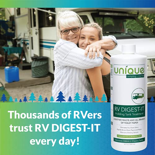 Unique RV DigestIt Black Holding Tank Treatment Concentrated Liquid