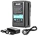 Ansanor® 13400mAh 14.8V V-Mount Battery and Charger for Video Camera Camcorder (190 Watt Hour)