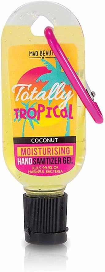 MAD Beauty Gel Hand Sanitizer Totally Tropical Coconut Moisturizing 50ml