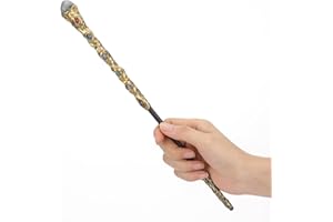 RENEMEGO RENEMGO Crystal Magic Witch Wand - Wizard Witch Fairy Wand 12 Inch with Labradorite Elf Elven Halloween Costume Renaissance Witchcraft Props Wizard Cosplay Accessories Fantasy Gift for Adults