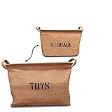 Betty Rhae Toy Storage Basket for Nurseries/Babies/Kids and Home, Organizing Bin for Clothing/Children Books/Bath Toys/Dog Supplies/Playrooms/Bookshelves or Office Supplies Any Room of the House