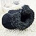 Weixinbuy Baby Girls Knit Soft Fur Winter Warm Snow Boots Crib Shoes