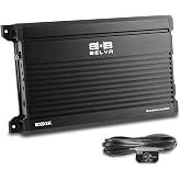 Belva BXD3K 3000W Peak BX-Series 1-Ohm Stable Class-D Monoblock | Car Audio MOSFET Amplifier with Remote Subwoofer Level Control