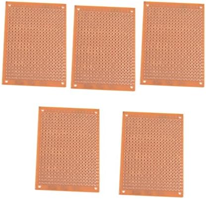 5×7cm Single Side Universal Printed Circuit Board Prototype PCB 5 Pcs