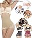 Gotoly Invisable Strapless Body Shaper High Waist Tummy Control Butt Lifter Panty Slim (Small(Prime), Beige)