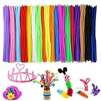 240 Pieces Pipe Cleaners 23 Colors Chenille Stems for DIY Art Craft Decorations (6 mm x 12 Inch)