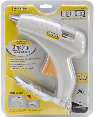 40W Full Size Glue Gun W/Safety Fuse-Low Temp 40W Full Size Glue Gun W/Safety Fuse-Low Temp
