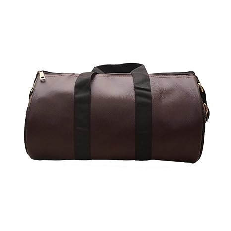 TREKKERS NEED Brown Travel Duffle and Gym Bag