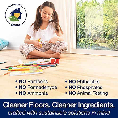 Bona Hardwood Floor Cleaner Refill 128 fl oz ResidueFree Floor