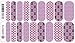 Jamberry Nails Half Sheet Nail Wrap Graphics Design (Desert At Dusk)