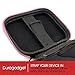 Pink Hard EVA Shell Case with Carabiner Clip & Twin Zips for the SoundMoovz Musical Bandz - by DURAGADGET