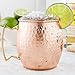 Classique Maison Moscow Mule Solid Copper Mug, 16-Ounce