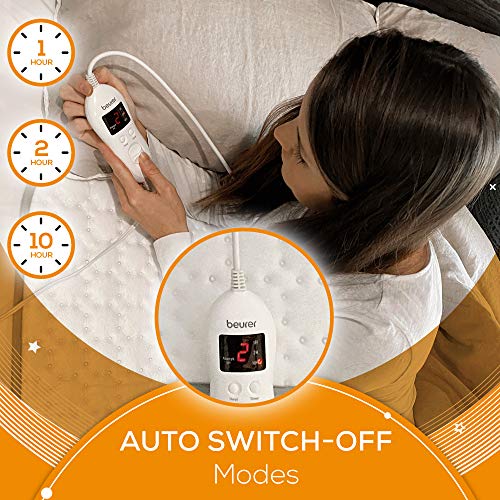 Beurer UWB55 Heated Underblanket Perfect for Person Ultra Soft Fleece