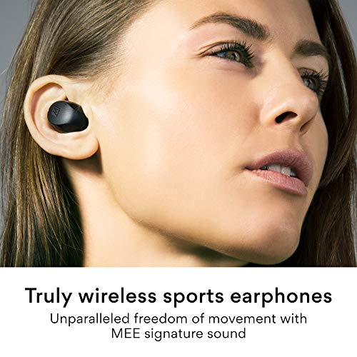 MEE-audio-X10-Truly-Wireless-in-Ear-Headphones-with-Ergonomic-Design-IPX5-Sweat-Resistance-and-45-Hours-Battery-Life-23-Hours-with-Included-Compact-Charging-case-Black