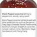 MAJESTIC PURE Black Pepper Essential Oil, Therapeutic Grade, Pure and Natural Premium Quality Oil, 4 Fl Oz