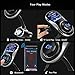 Bluetooth FM Transmitter For Car, Bullker Wireless Bluetooth Radio Receiver Car Kit Adapter With Quick Charger 3.0 Car Charger, 1.4 inch Display, Support AUX Input/Output, TF Card/Hands-Free Calling