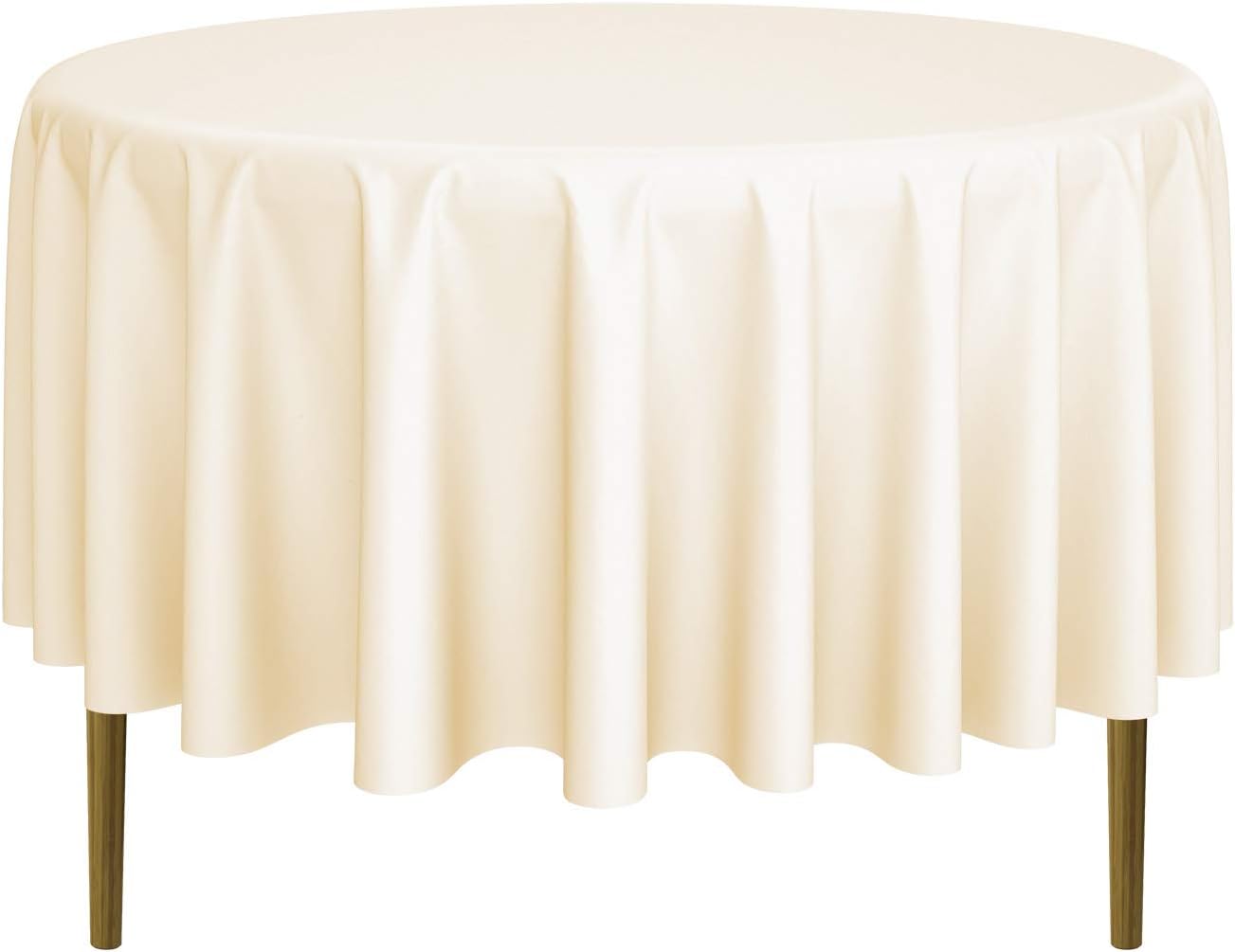 Best linen table cloth ivory