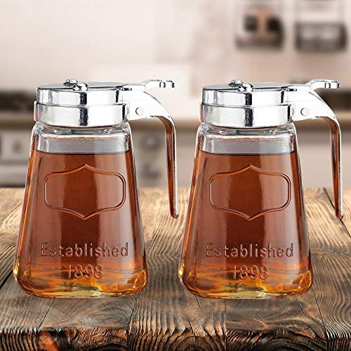 Palais Glassware 'Sucre', Clear Glass Sugar Dispenser (12 Oz, Set of 2)