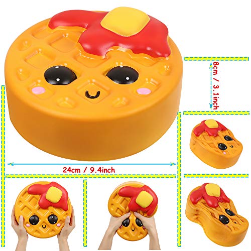 Anboor 9.4 Inches Squishies Jumbo Cake Chocolate Kawaii Soft Slow Rising Scented Giant Food Squishie - //medicalbooks.filipinodoctors.org
