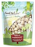Food to Live Organic Macadamia Nuts (Raw) (1 Pound)
