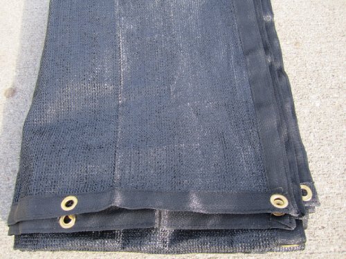 RC Global Trading 9'8''ft. X 10ft. Black Dog Kennel Shade Covers/Sunblock Tops(Cover ONLY) - Thumbnail 3