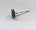 3M Radial Bristle Discs Brushes 0.75” Blue 400 Grit 3/4