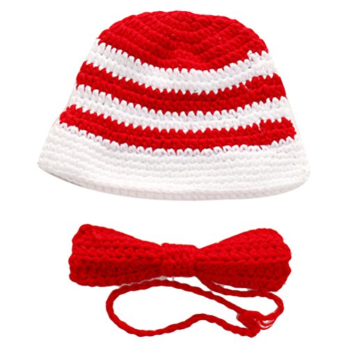 Zhuhaitf Fashion Baby Boy Girl Crochet Knit Costume Photo Prop Outfit 2180