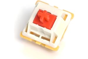 IKASAYA Gateron Mini i Switches 50gf Pre-Lubed 5 Pin Tactile Keyboard Switches for MX Mechanical Keyboard (110 pcs)