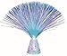 Lightahead® LED RGB Color Changing Crystal Fiber Optic Lamp with Cone Base with Clear Crystals for Wedding Christmas Party Holiday