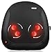 CINCOM Shiatsu Back Massager with Heat for Car and Office Lower Back Waist Massage and Pain Relief Portable and Ultra Thin Design