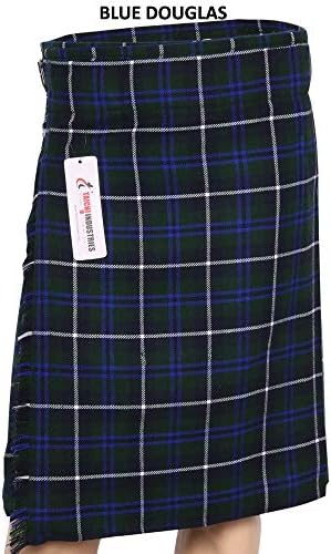 Men’s 5 Yard Tartan Kilt Wedding Kilt Scottish Kilts 17 Tartan Available