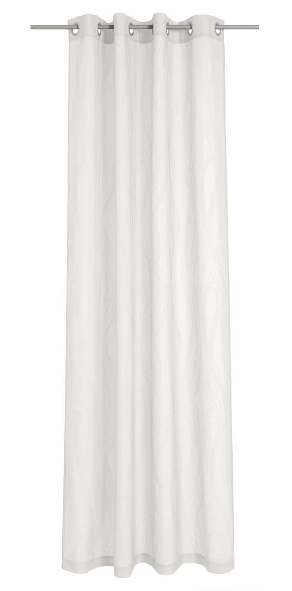 Deko Trends Traviata 6236796 70 Curtain Fabric 245.0 x 137,0 x 245.0 cm Wool White