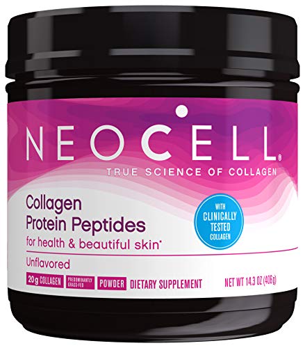 NeoCell Collagen Protein Peptides for Heathy & Beautiful Skin, Unflavored, 14.3 Ounce