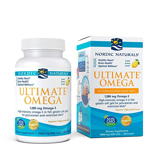 Nordic Naturals - Ultimate Omega Fish Gels, Support for a Healthy Heart, 60 Soft Gels (FFP)