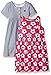 Gerber Baby Girls' 2-Pack Dress Set, Flower Stripe, 3T