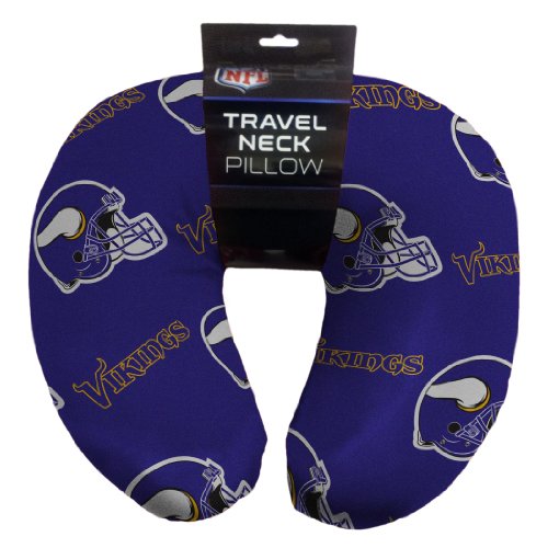NFL Minnesota Vikings Beaded Spandex Neck Pillow