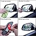 EFORCAR(R) 2PCS Car Mirror Side View Blind Spot & Wide Mirror Stick on Auxiliary Angle Adjustable