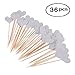 Sincerely gift 36pcs Heart Cupcake Toppers Twinkle Silver Snacks Decor DIY Mini Glitter Birthday Cake Decoration Picks Wedding Bridal Baby Shower Party Suplliers