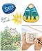 Metallic Marker Paint Pens - Beupro Metallic Color Painting Pens Art Marker Set of 10 Assorted Colors for Gift Card Making, DIY Photo Album, Rock Painting, Glass, Metal, Wood, Works on Most Surfaces