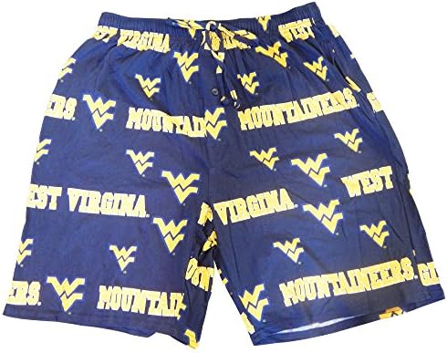 West Virginia Mountaineers NCAA Team Logo Boxer Shorts (Medium)