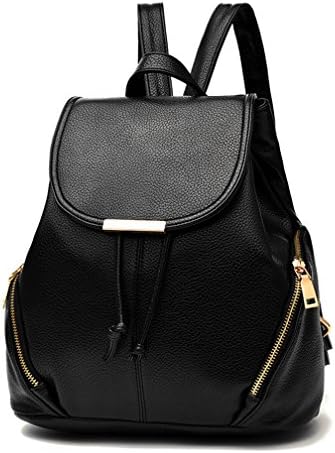 PU Leather Backpack Casual Fashion Trendy Daypack for girls and womens