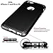 LUVVITT [Ultra Armor] Shock Absorbing Case Best Heavy Duty Dual Layer Tough Cover for Apple Phone 6 / Phone 6s (4.7) - Black