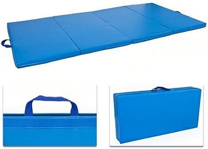 blue workout mats
